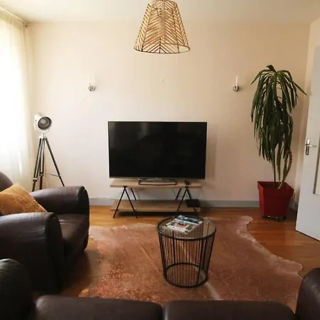 Le Mary - Grand F3 Cosy Centre Avec Garage Apartment